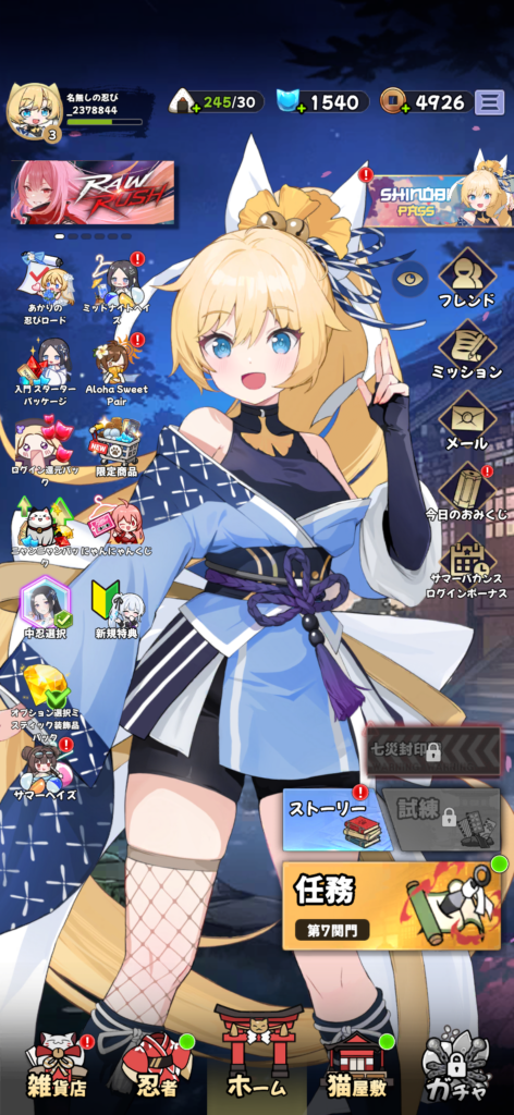 ニャンニャン忍び　美少女